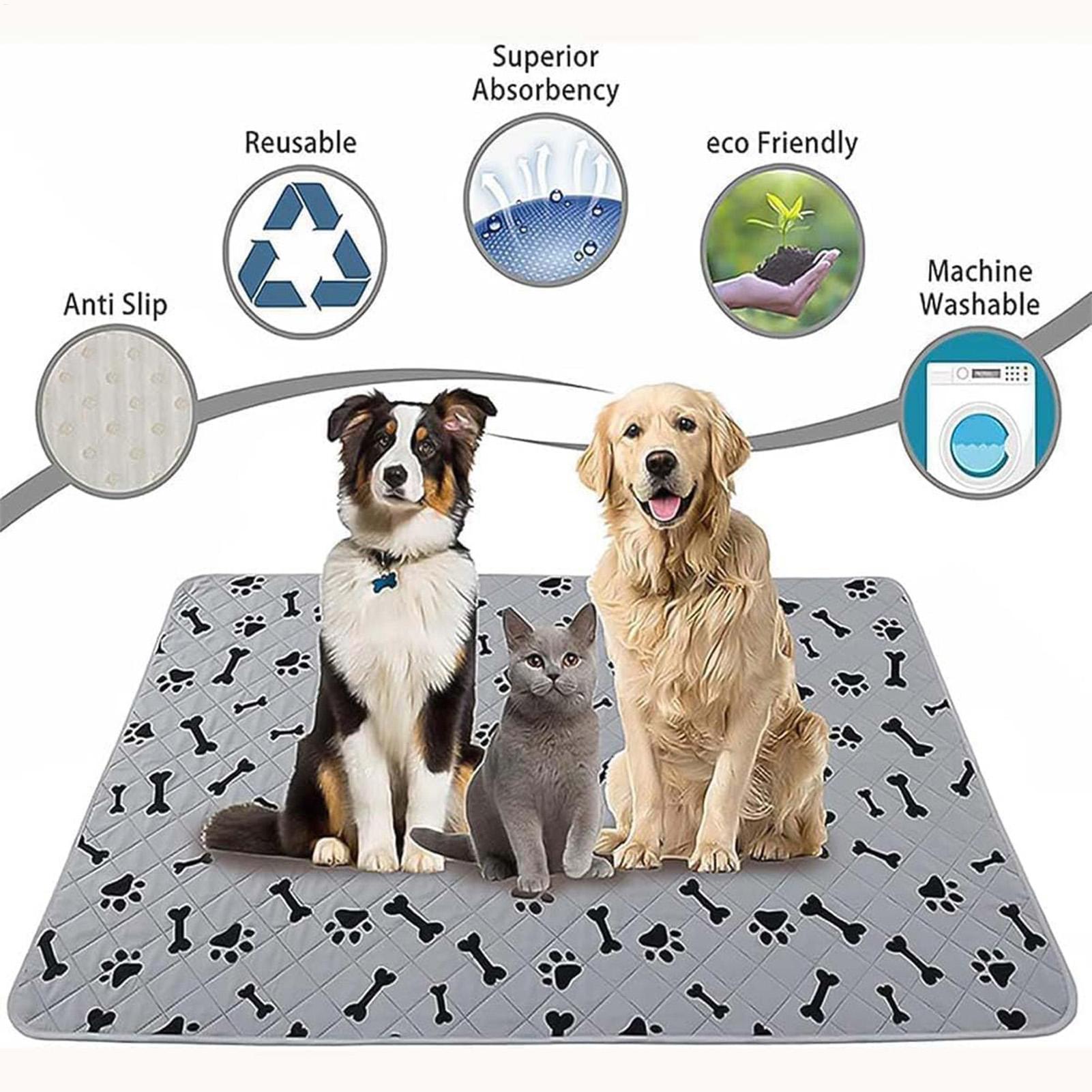 Pet Supplies Dog Wash - Dog Urine Pads Washable Reusable Anti