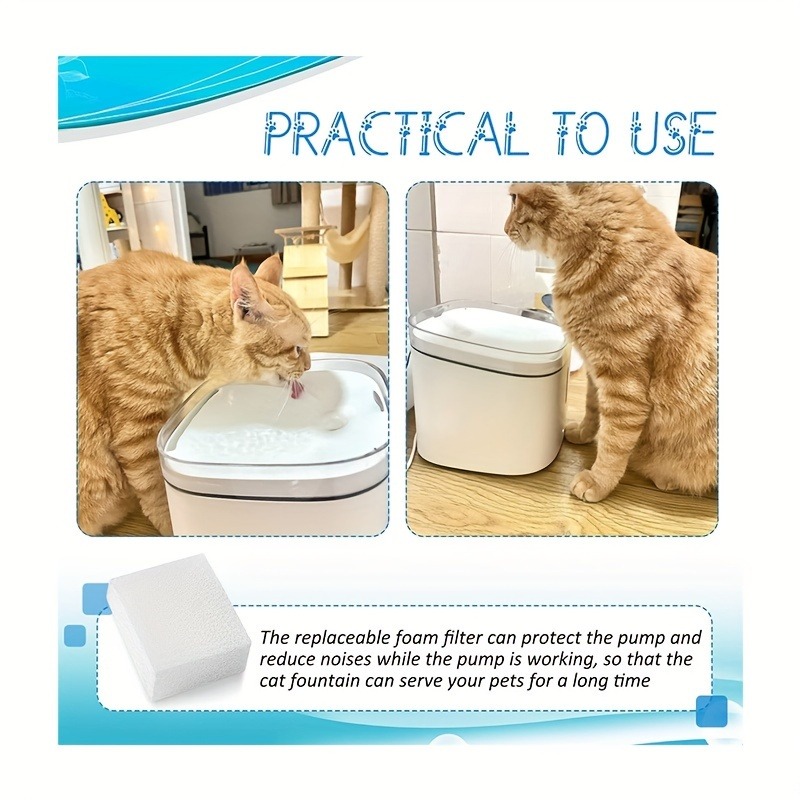 KEMORELA 8/16/24PCS Replacemen - Cat Water Fountain Filter incelemesi ve fiyatı