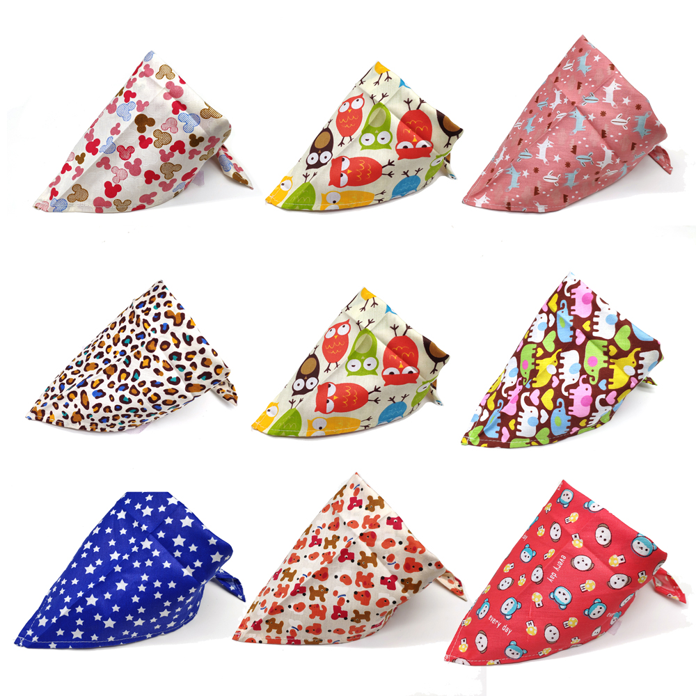 60pcs 100% Cotton Dog Bandanas - Dog Bandana Scarf incelemesi ve fiyatı