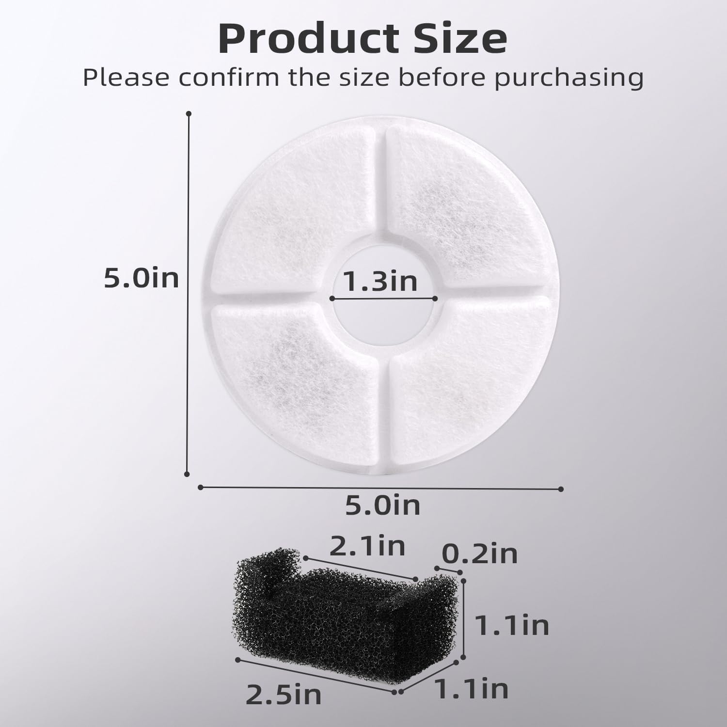 Round Carbon Filters Set Cat D - Cat Water Fountain Filter incelemesi ve fiyatı