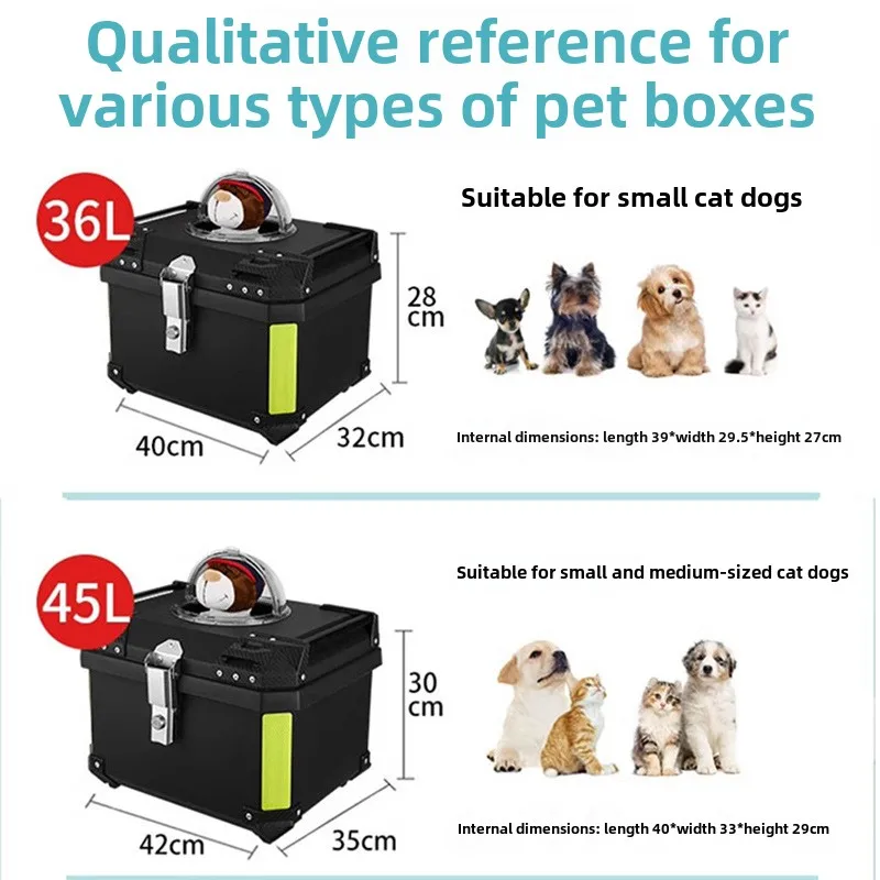 36L/45L/57L/70L Motorcycle tru - Pet Supplies Stores incelemesi ve fiyatı