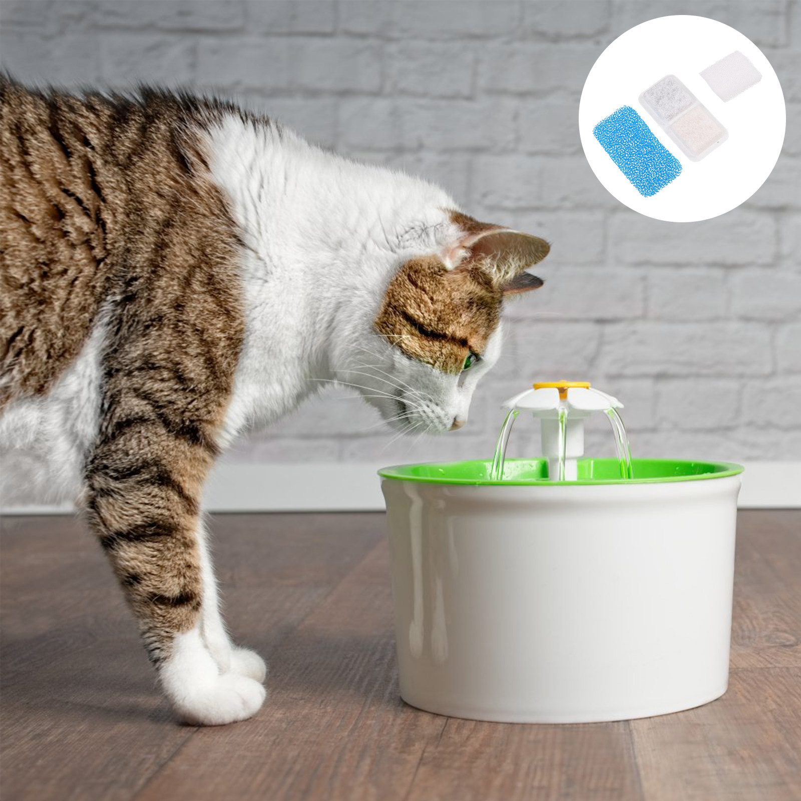 24Pcs Replacement Cat Fountain - Cat Water Fountain Filter incelemesi ve fiyatı