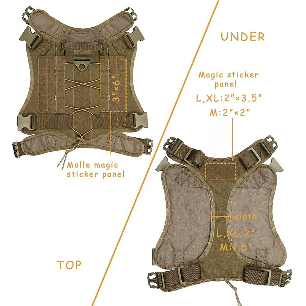 Tactical Dog Harness for Large - No Pull Dog Harness incelemesi ve fiyatı