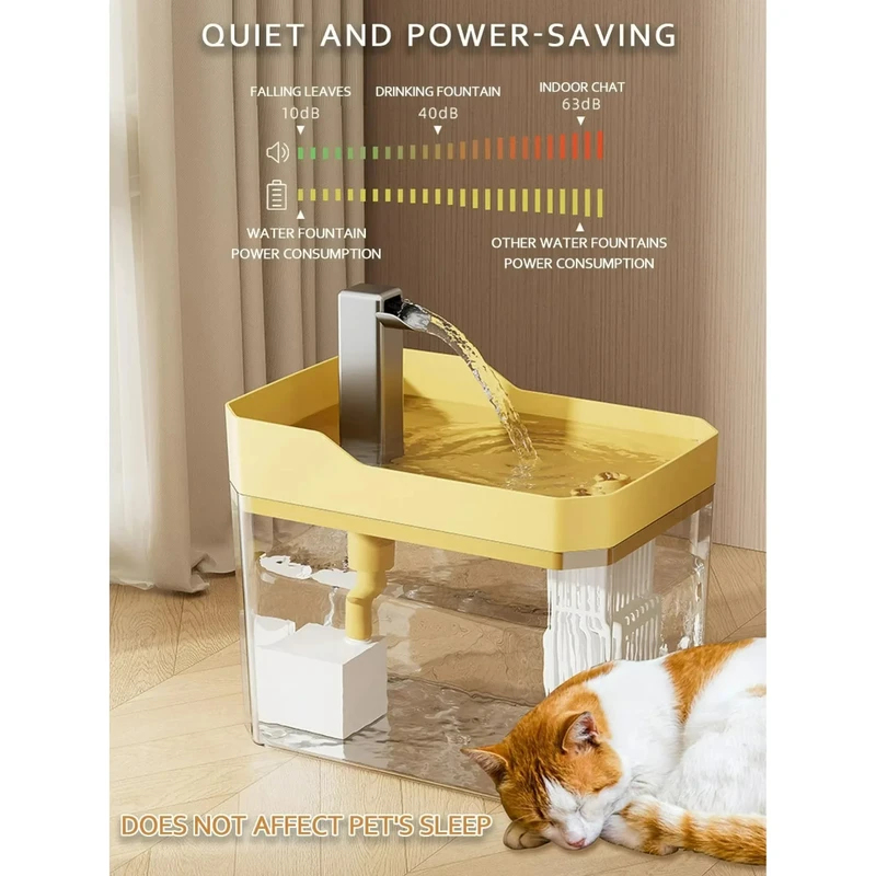 USB Silent Cat Water Fountain  - Cat Water Fountain Filter incelemesi ve fiyatı