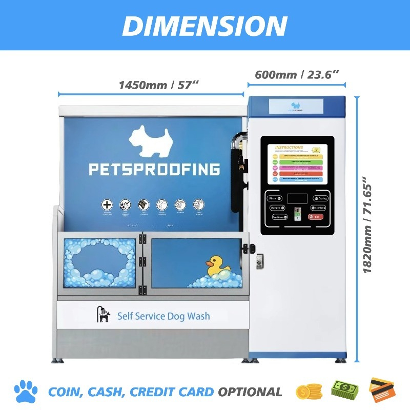 Novelty Designed New Self Serv - Pet Supplies Wash Station incelemesi ve fiyatı