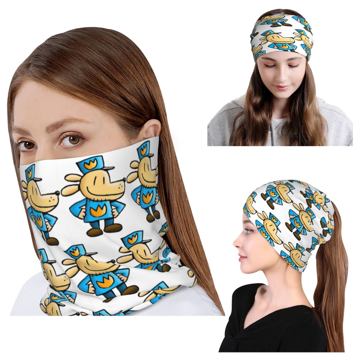 Dog Man Comedic Graphic Novel  - Dog Bandana Scarf incelemesi ve fiyatı