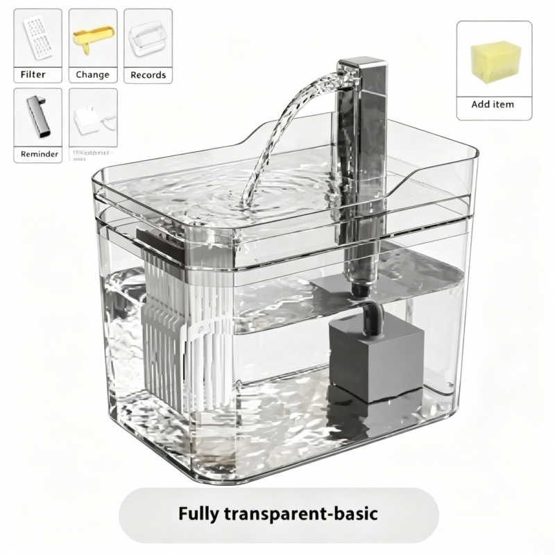 Ultra Silent USB Pet Water Fou - Cat Water Fountain Filter incelemesi ve fiyatı