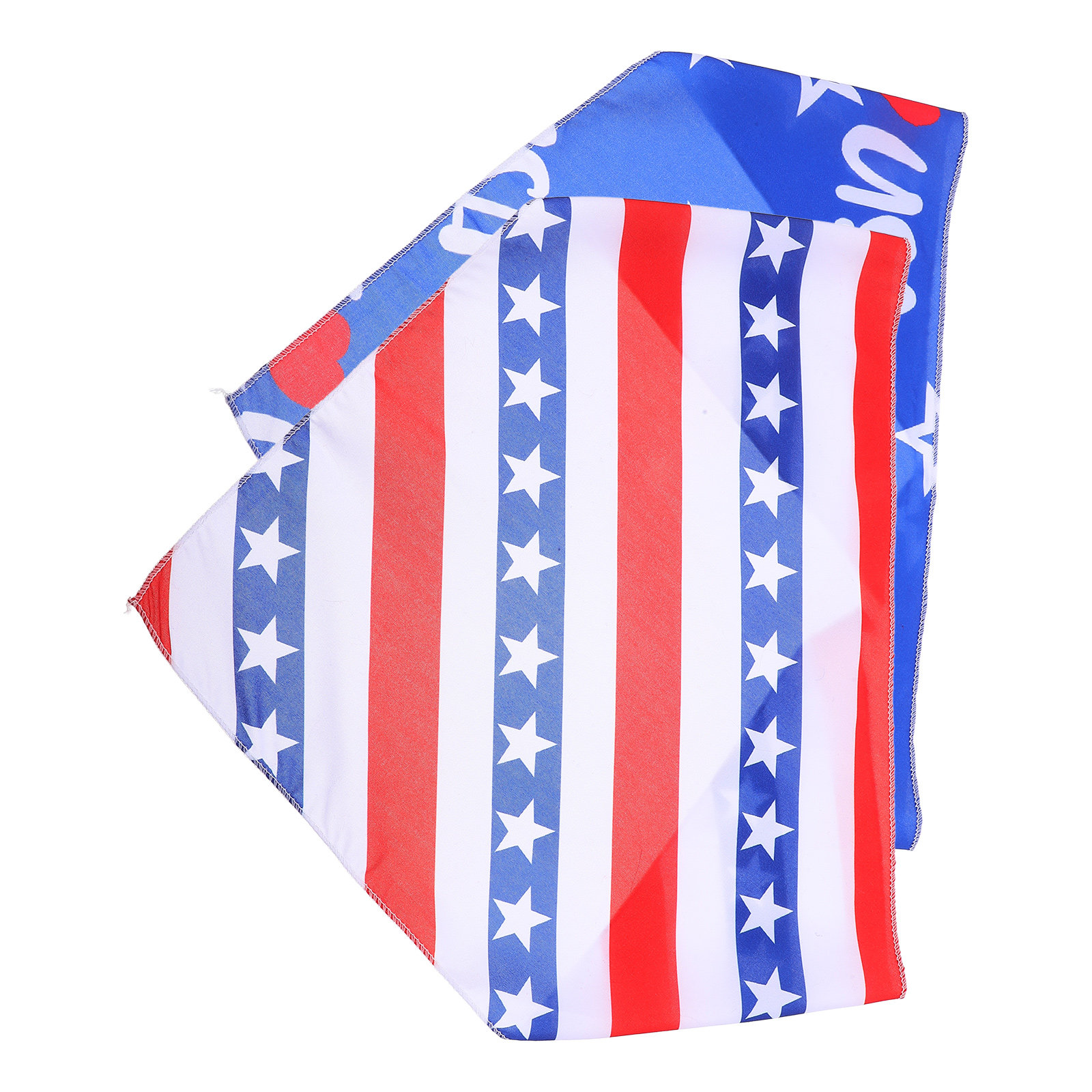 2Pcs Pet Bandana American Flag - Dog Bandana Scarf incelemesi ve fiyatı