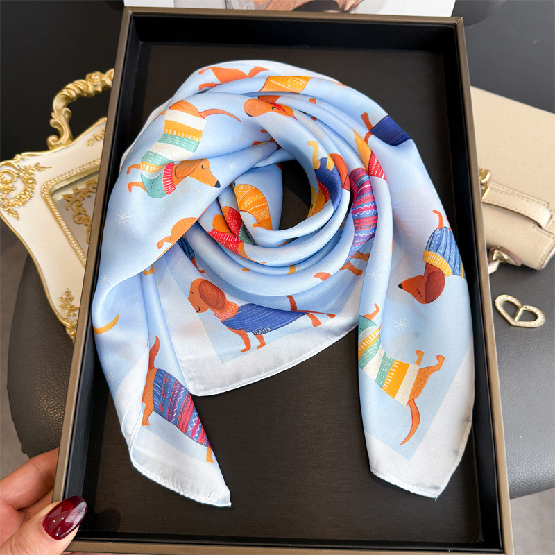 Fashion Wiener Dog Print Banda - Dog Bandana Scarf incelemesi ve fiyatı