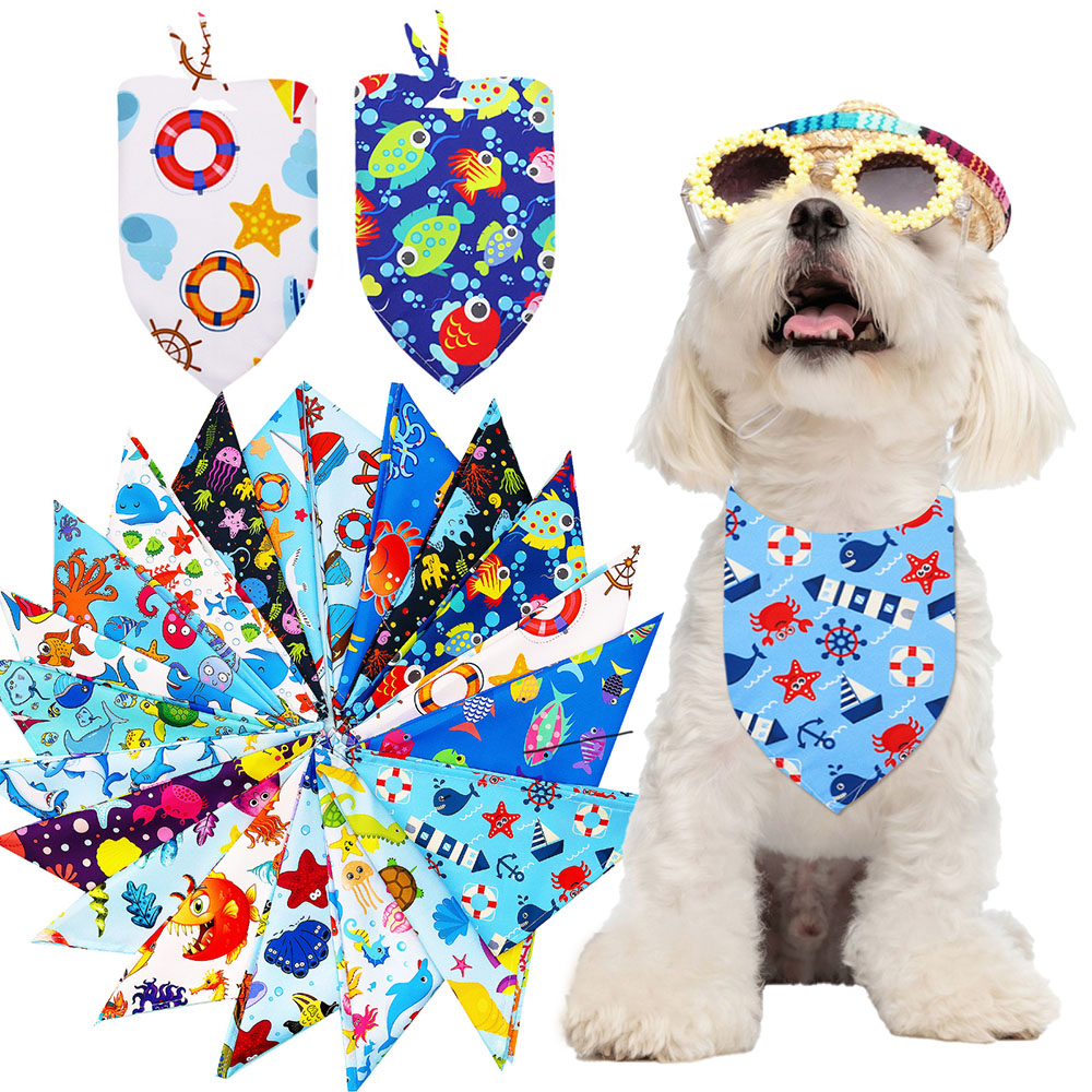 50pcs Pet Dog Bandana Fashion  - Dog Bandana Scarf incelemesi ve fiyatı