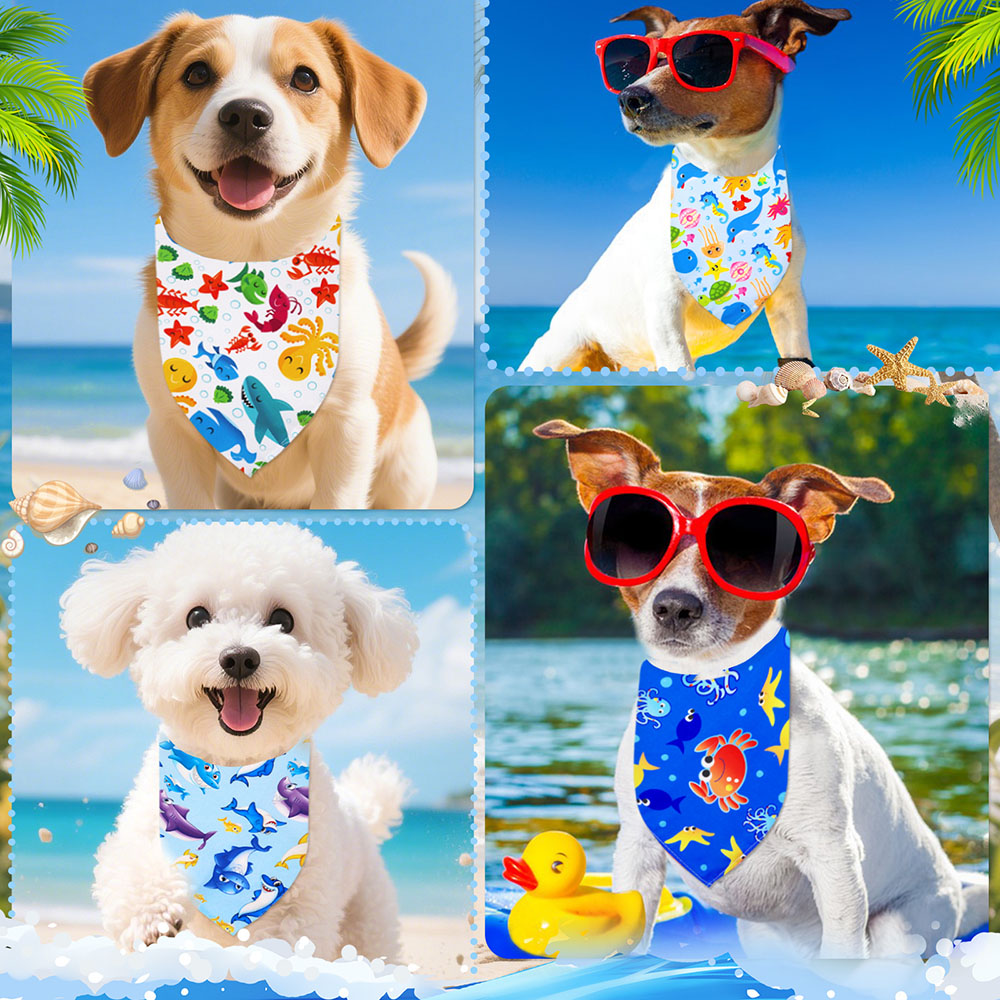 50pcs Pet Dog Bandana Fashion  - Dog Bandana Scarf incelemesi ve fiyatı