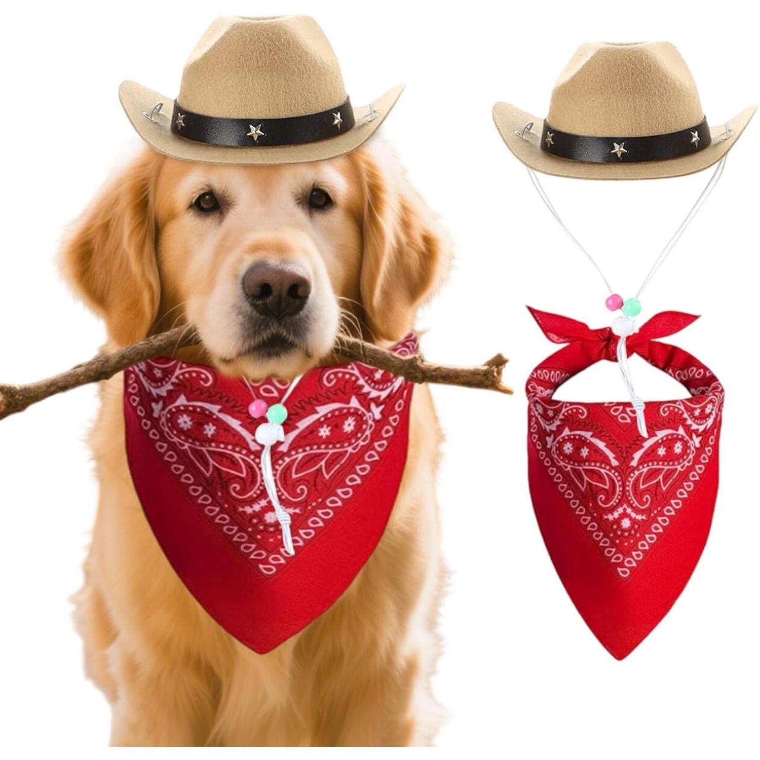RGT Pet Cowboy Hat Dog Western - Dog Bandana Scarf incelemesi ve fiyatı