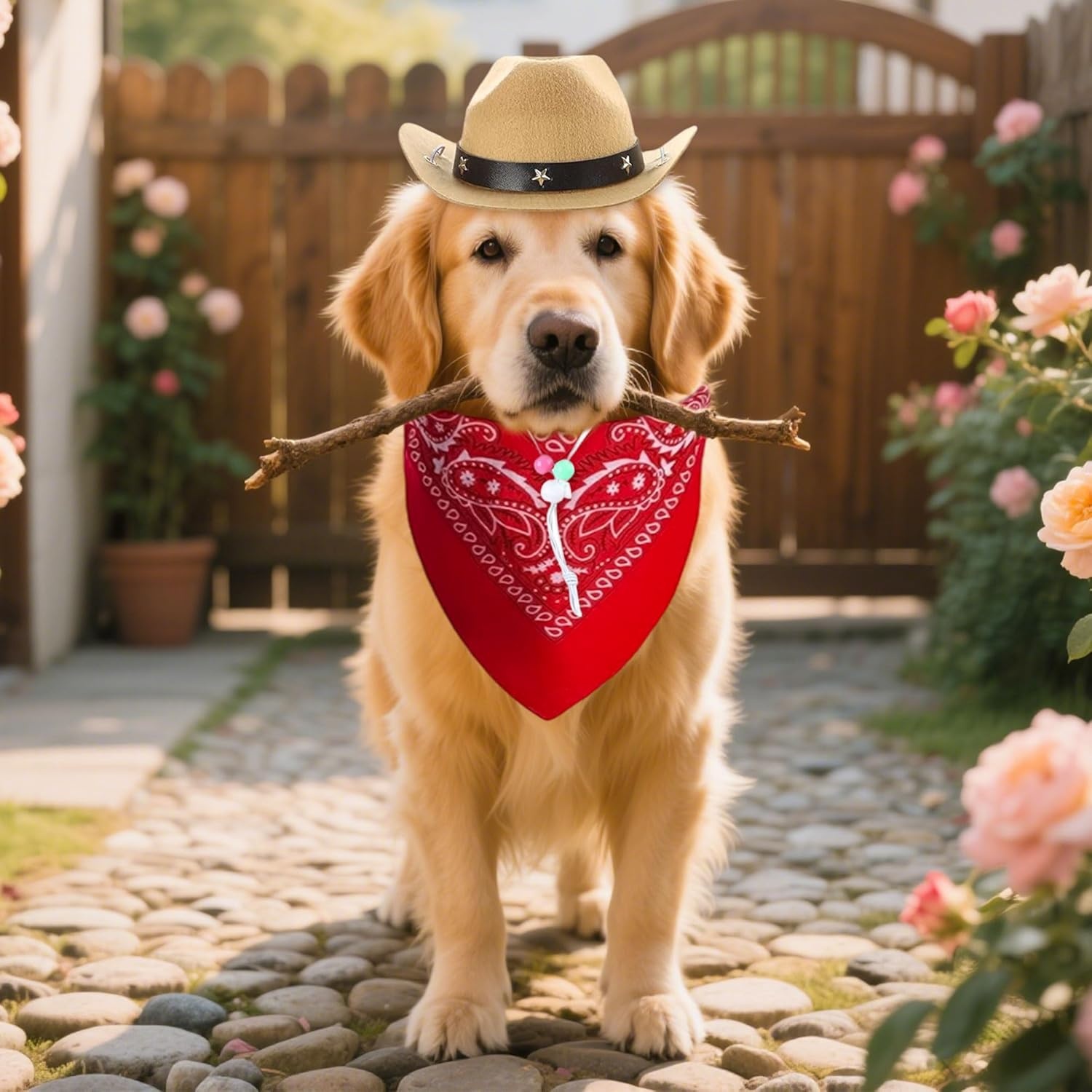 RGT Pet Cowboy Hat Dog Western - Dog Bandana Scarf incelemesi ve fiyatı