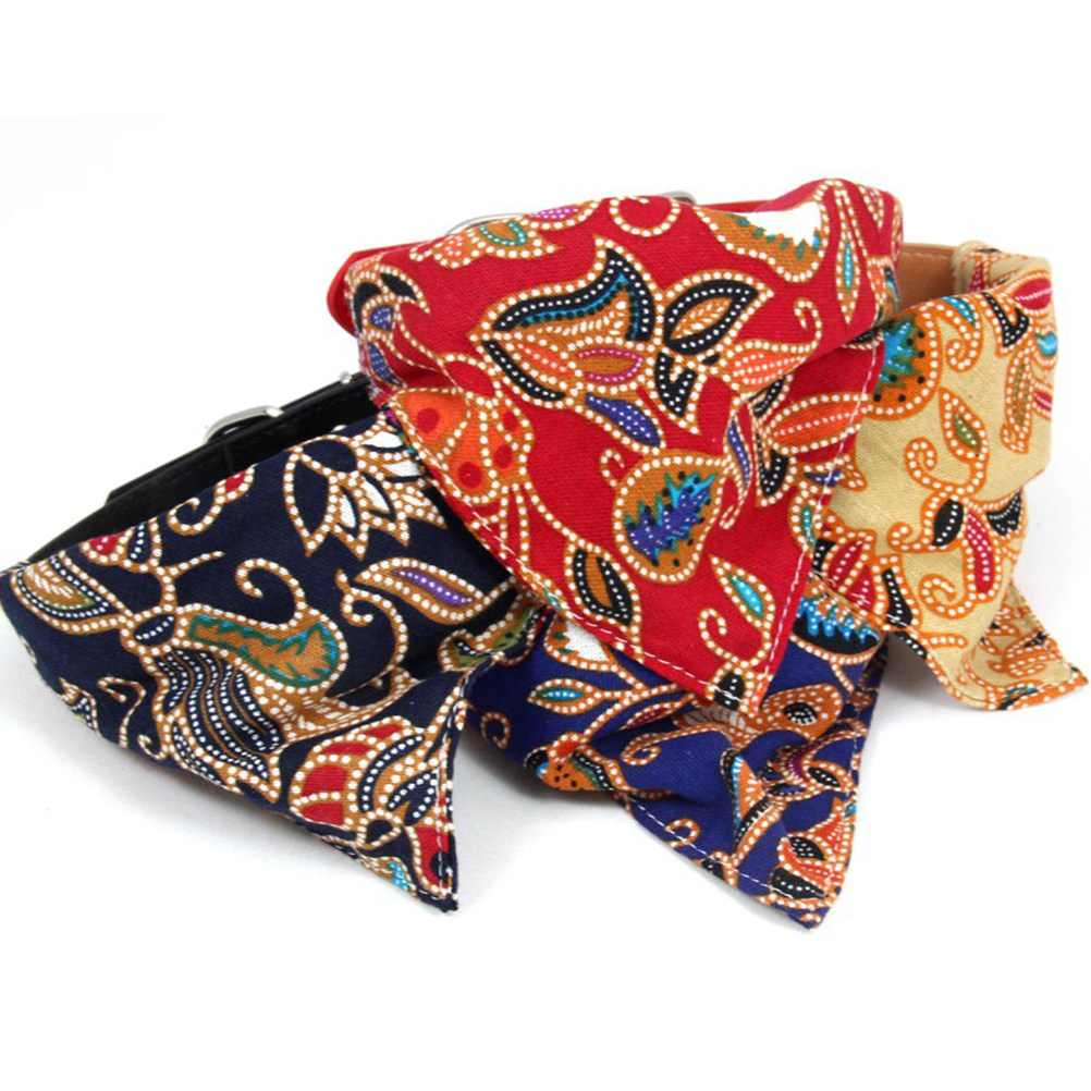 2 Pcs Chic Cat Accessories Tri - Dog Bandana Scarf incelemesi ve fiyatı