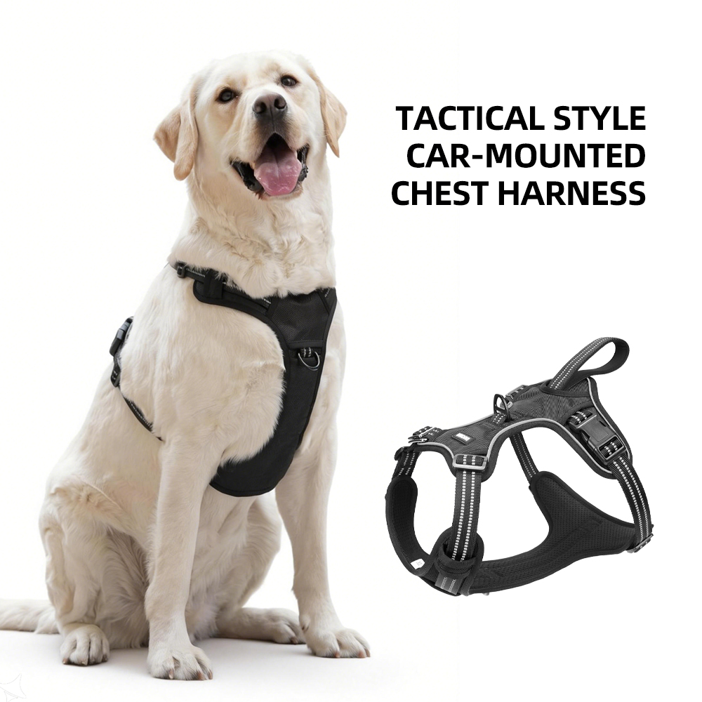 Car Safety Dog Harness for Med - No Pull Dog Harness incelemesi ve fiyatı