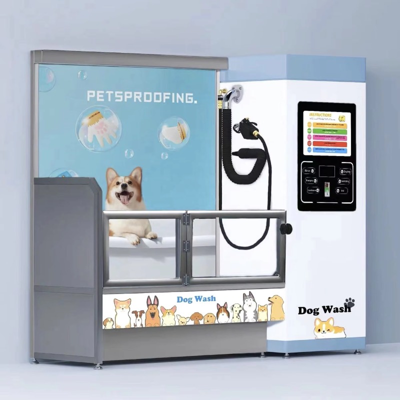 Automatic Coin Operated Stainl - Pet Supplies Wash Station incelemesi ve fiyatı