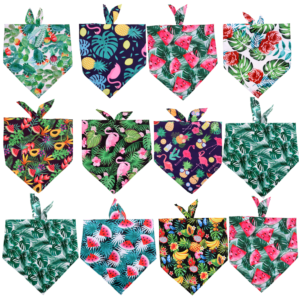 50pcs Dog Bandana Summer Fruit - Dog Bandana Scarf incelemesi ve fiyatı