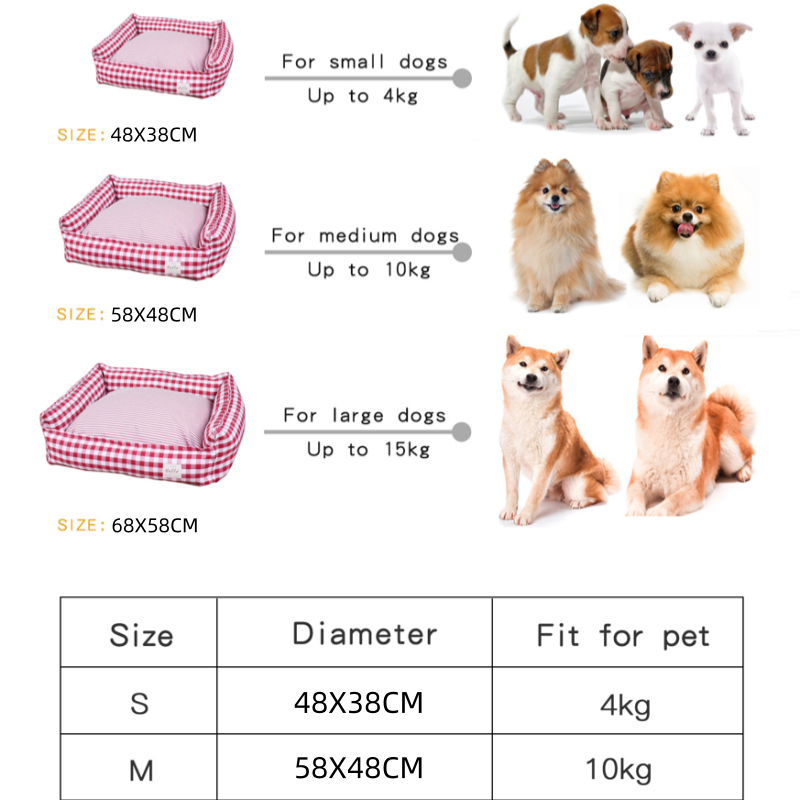 Bed For Dog Cats Puppy House K - Pet Supplies Dog Wash incelemesi ve fiyatı